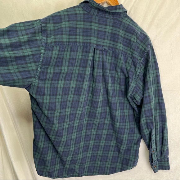 Pendleton Shirt Mens L Plaid Flannel Merino Wool Pima Cotton Canterbury Cloth - Picture 12 of 16